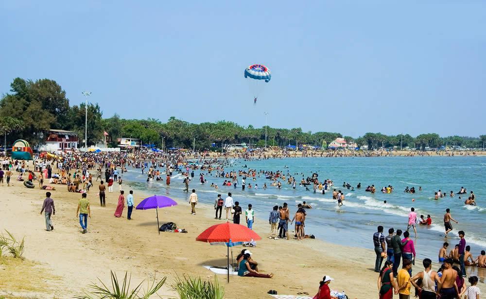 Krishna Beach Resorts - Diu Esterno foto